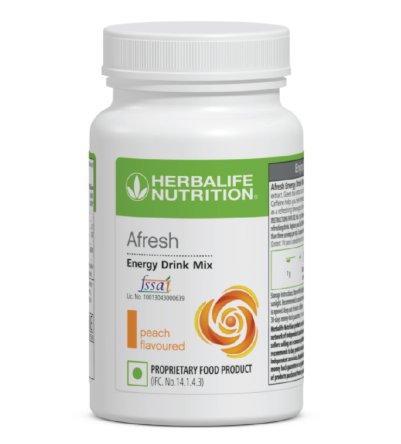 Afresh Energy Drink Mix Peach 50 g
